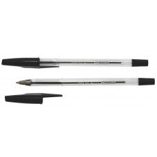 Ручка шариковая, 0,5мм, черная, 4-112, 4OFFICE