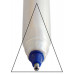 Ручка шар маслян 1мм треугольный корпус синяяTRISTAR WIN
