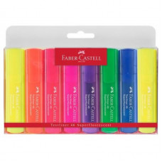 Набор маркеров текстовых Faber-Castell Textliner 1546 Superfluor 8 цветов