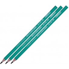 Карандаш графитный, пластик., HB, (уп.72шт.в тубе), в зеленом корпусе, 4-116, 4OFFICE