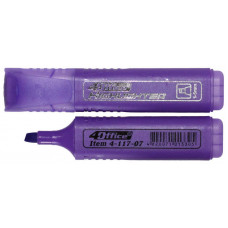 Текстмаркер, 1-5мм, фиолетовый, 4-117-07, 4Office
