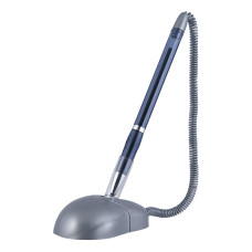 Ручка шавиковая Desk pen, синяя на подставке с липким слоем AB1019-02-A  Axent 
