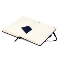 Книга записная Partner, 125*195, 96 л, клет, синяя 8201-02-A AXENT