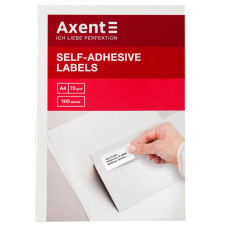 Етикетки з клейким шаром, 38,1*21,2 - 65шт/л 2469-A AXENT