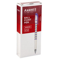 Ручка шариковая Axent Breeze синяя AB1049-07-A AXENT