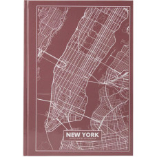 8422-543А Книга записна А4 Maps New York, 96арк.кл.рож.AXENT 8422-543А Книга записна А4 Maps New York, 96арк.кл.рож.AXENT