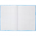 Книга канцелярская 8422 А4 Pastelini, голубая, 96л.клетка  AXENT