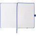 Книга записна Partner Prime, 145*210, 96арк, кліт, клас.синя 8305-38-A AXENT
