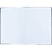 Книга записна А4, 80 арк., кл.,Colors, блакитна 8421-05-A AXENT