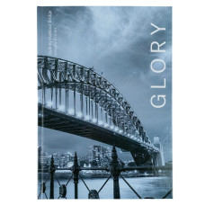 Книга записная А4 96 л, клетка., Glory 8422-566-A AXENT