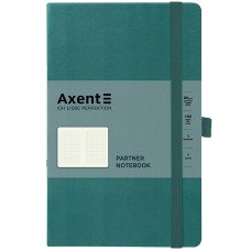 Книга записная Partner, 125*195, 96 л., кл., лазурная 8201-63-A  AXENT