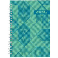 Блокнот на спирали твердая обложка А5, 96арк. №34 8032-34-A AXENT