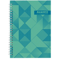 Блокнот на спіралі тверда обкл., А5, 96арк. №34 8032-34-A AXENT