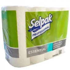Туалетная бумага Selpak Pro Essential целюлозная 2-х слойная. 22.3 м Туалетная бумага Selpak Pro Essential целюлозная 2-х слойная. 22.3 м
