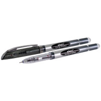 ручка шариковая 0,5мм, чорная, LONG-METER 10000м 3188-09N NORMA