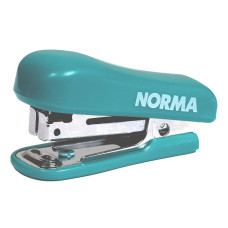 степлер, 10/4, 27 мм, мини 8л, с дестепл., зелен., 4051, NORMA